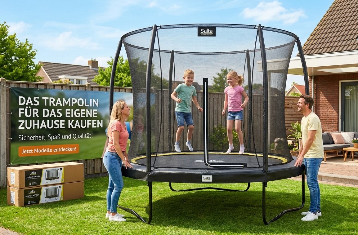 Das Trampolin für das eigene Zuhause kaufen