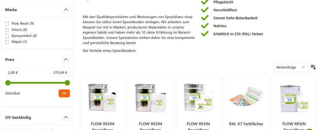 So installieren Sie einen Epoxid-Garagenbodenbeschichtung